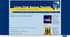 Desktop Screenshot of lionssavonatorretta.it