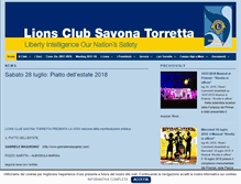 Tablet Screenshot of lionssavonatorretta.it